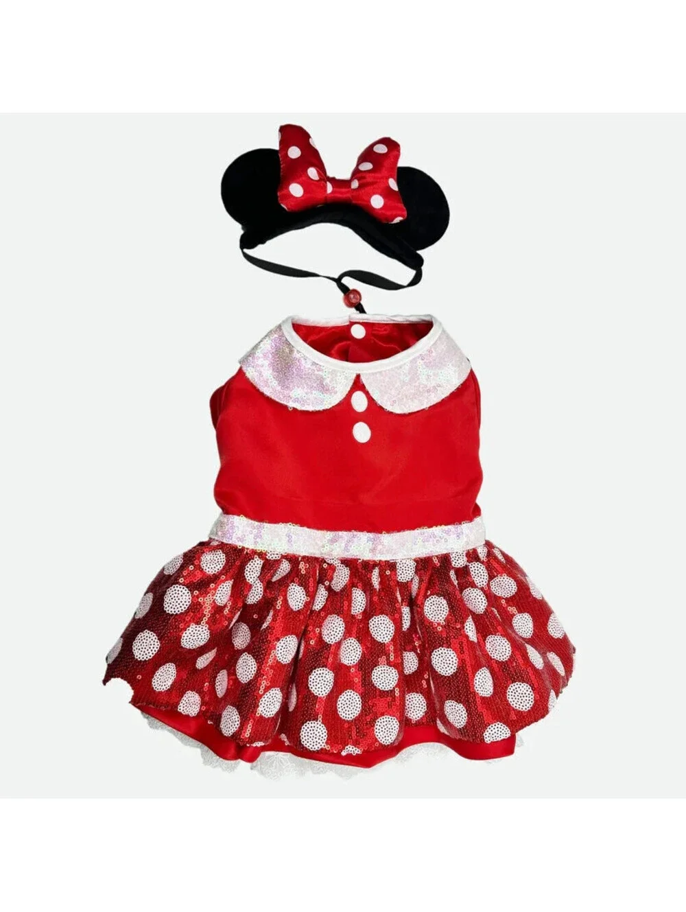 A LEADING ROLE x DISNEY MINNIE MOUSE PREMIUM PET COSTUME - LARGE - NEW
